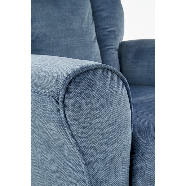 Fotel BARD wypoczynkowy ciemny niebieski - Halmar