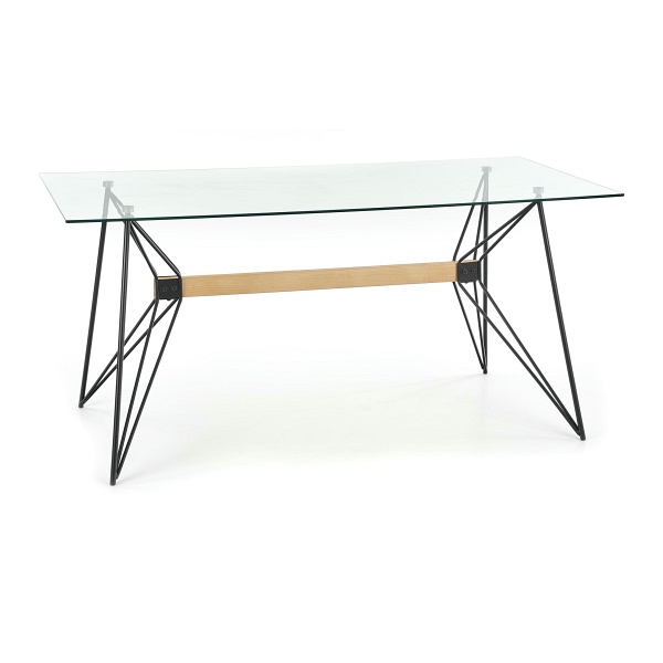 Stół ALLEGRO czarny / buk - Halmar