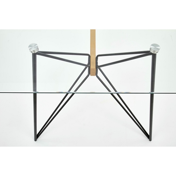 Stół ALLEGRO czarny / buk - Halmar