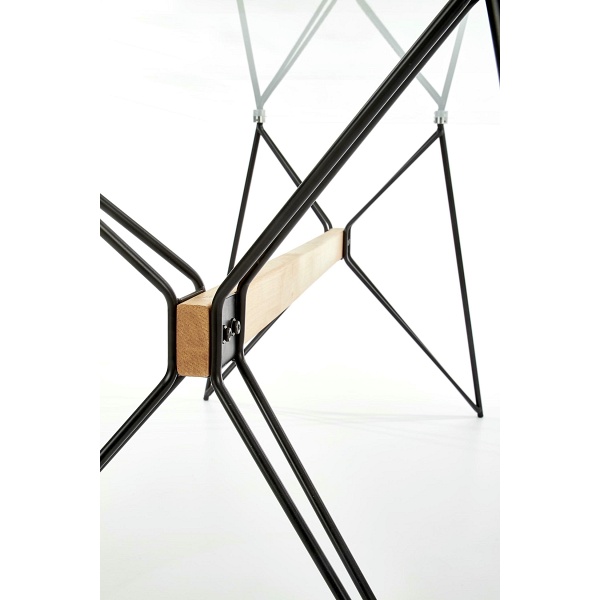 Stół ALLEGRO czarny / buk - Halmar