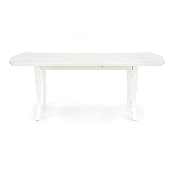 Stół FRYDERYK 160/240 cm kolor biały - Halmar