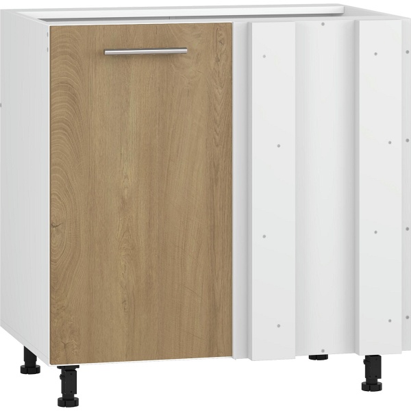 Szafka VENTO DN-100/82 dolna narożna front: dąb miodowy - Halmar