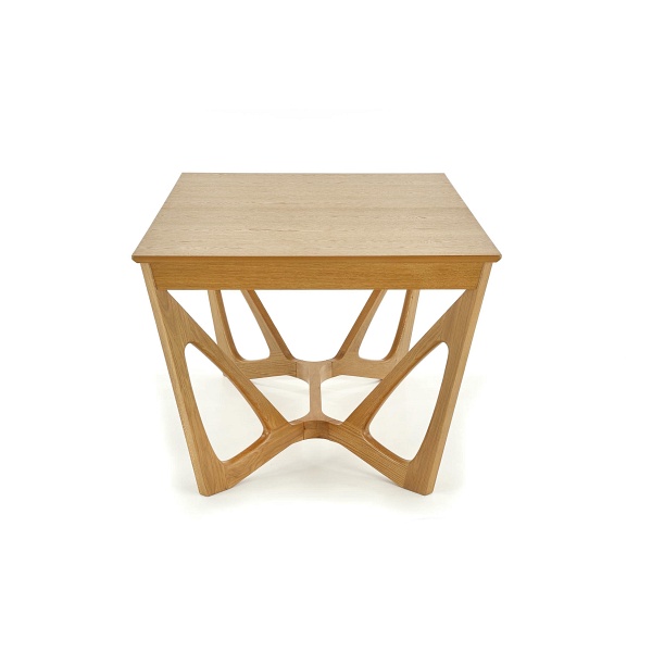 Stół WENANTY rozkładany blat - dąb miodowy, nogi - dąb miodowy - Halmar