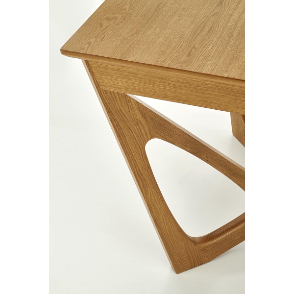 Stół WENANTY rozkładany blat - dąb miodowy, nogi - dąb miodowy - Halmar