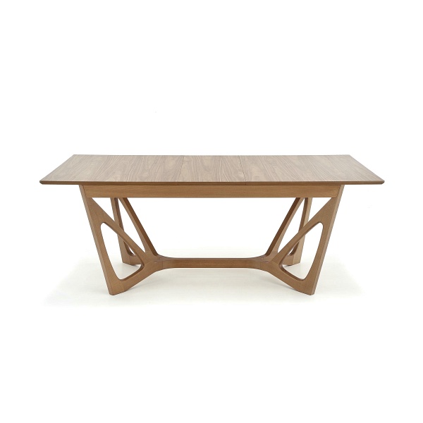 Stół WENANTY rozkładany blat - orzech amerykański, nogi - orzech amerykański - Halmar