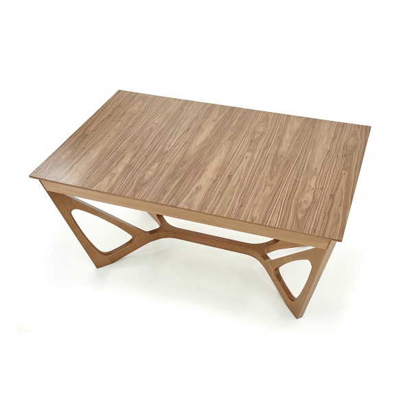 Stół WENANTY rozkładany blat - orzech amerykański, nogi - orzech amerykański - Halmar