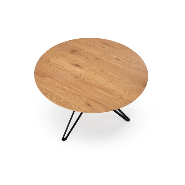 Stół PIXEL2 dąb złoty / czarny - Halmar