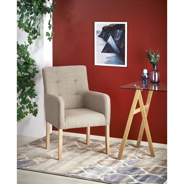 Fotel FILO dąb miodowy / tap: Inari 23 - Halmar