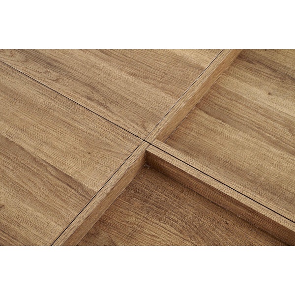 Ława FREGATA orzech miodowy / czarny - Halmar