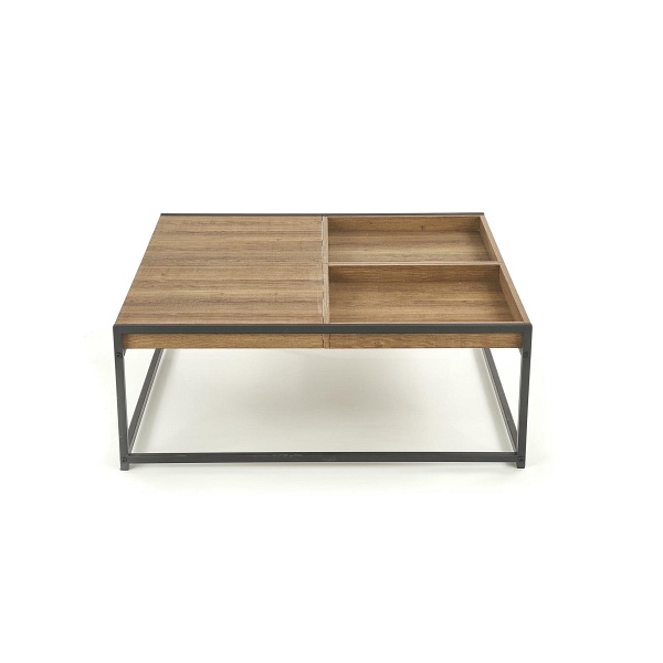 Ława FREGATA orzech miodowy / czarny - Halmar