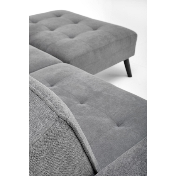Sofa CORNER rozkładana z funkcją narożnika popiel - Halmar