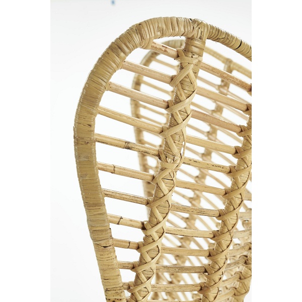 Fotel INDIANA wypoczynkowy rattan naturalny - Halmar