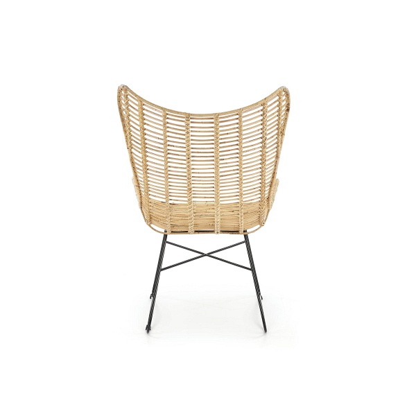 Fotel INDIANA wypoczynkowy rattan naturalny - Halmar