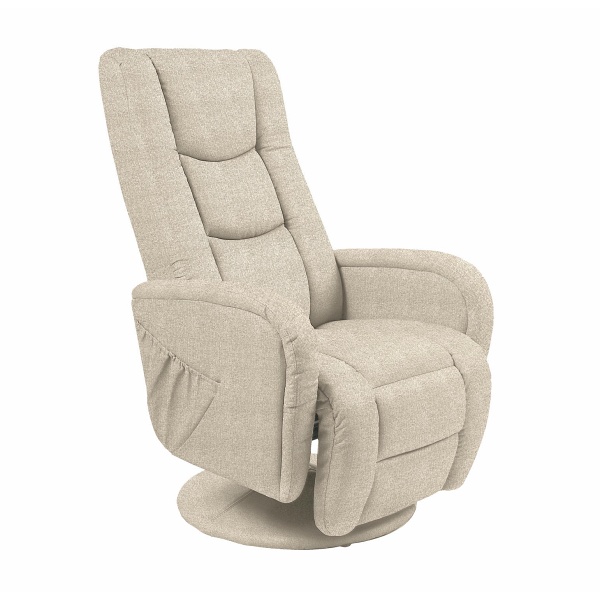 PULSAR 2 recliner z funkcją masażu beżowy - Halmar