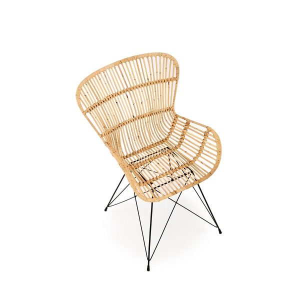 Krzesło K335 rattan naturalny - Halmar