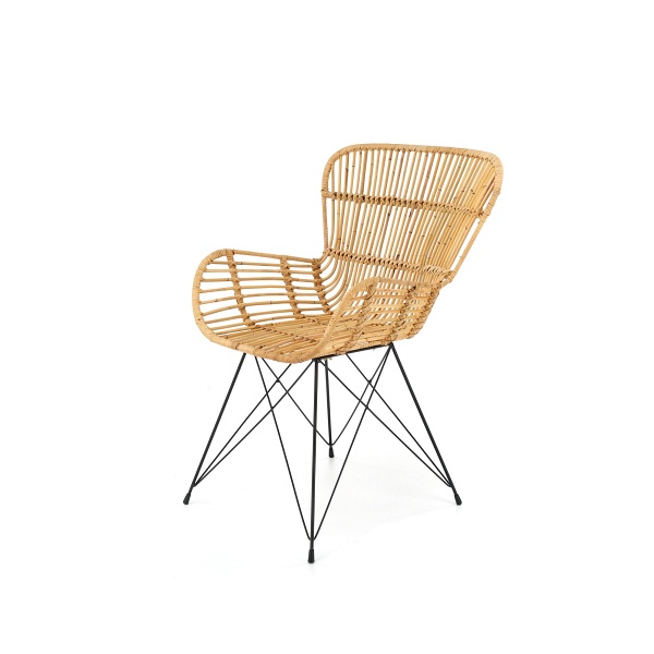 Krzesło K335 rattan naturalny - Halmar