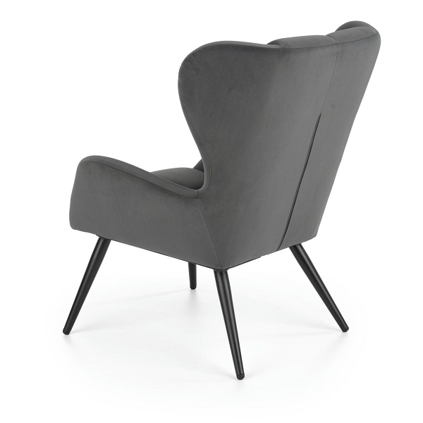 Fotel TYRION wypoczynkowy popielaty - Halmar