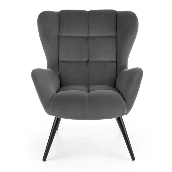 Fotel TYRION wypoczynkowy popielaty - Halmar