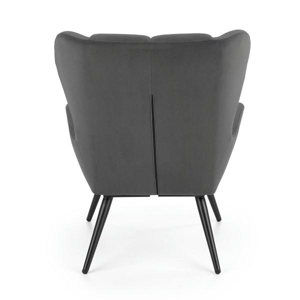 Fotel TYRION wypoczynkowy popielaty - Halmar