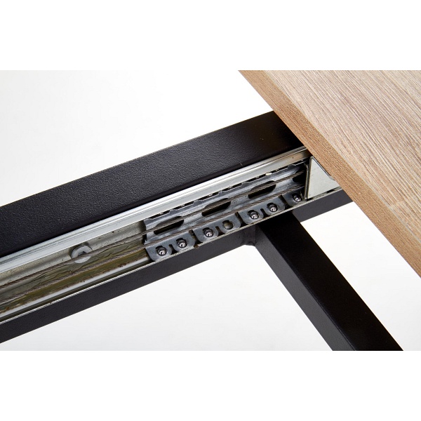 Stół ALBON rozkładany dąb sonoma / popielaty - Halmar