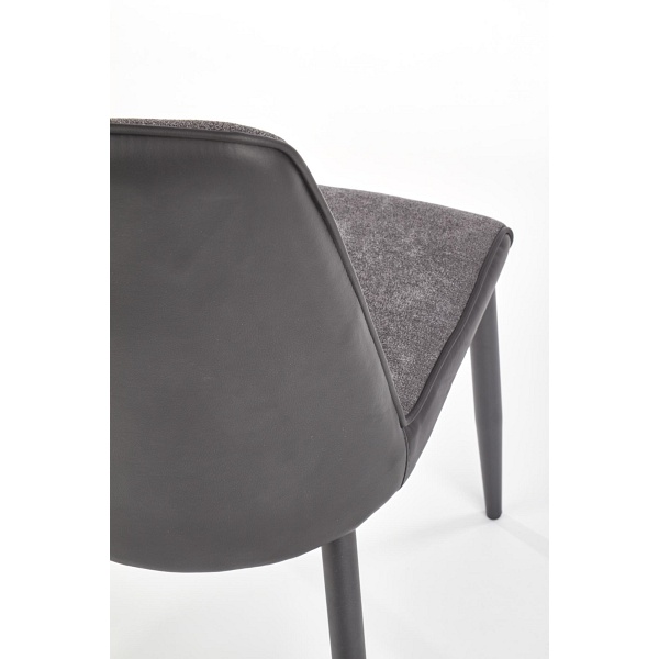 Krzesło K368 popielaty / czarny - Halmar