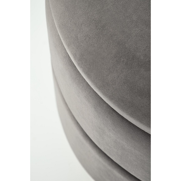 Pufa MINTY popielaty / złoty - Halmar