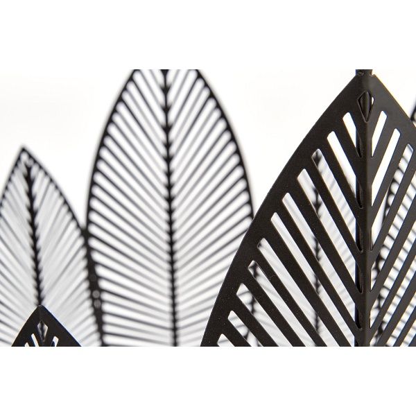 FOLLA zestaw 2 ław czarny / naturalny - Halmar