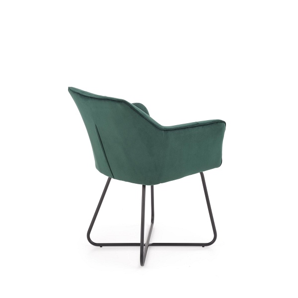 Krzesło K377 ciemny zielony - Halmar