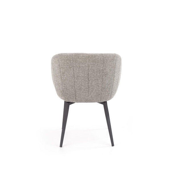 Krzesło K378 z funkcją obracania popielaty - Halmar