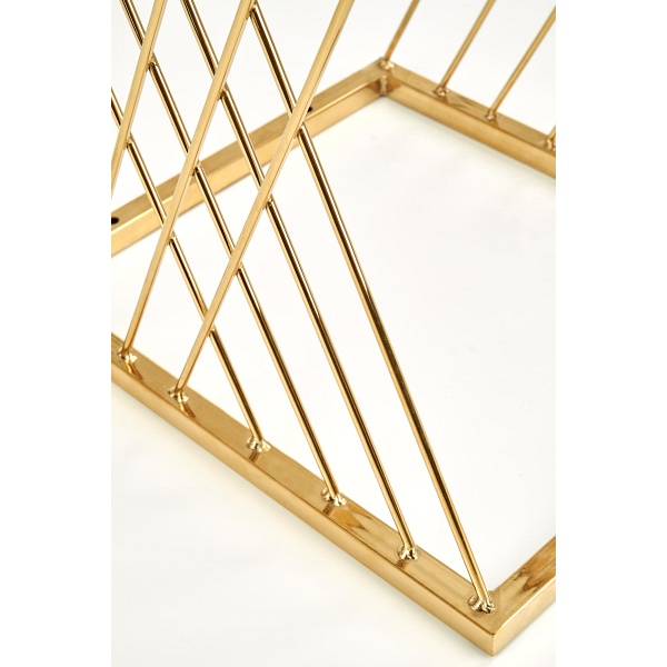 Ława NANCY złoty / transparentny - Halmar