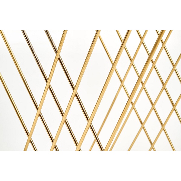 Ława NANCY złoty / transparentny - Halmar