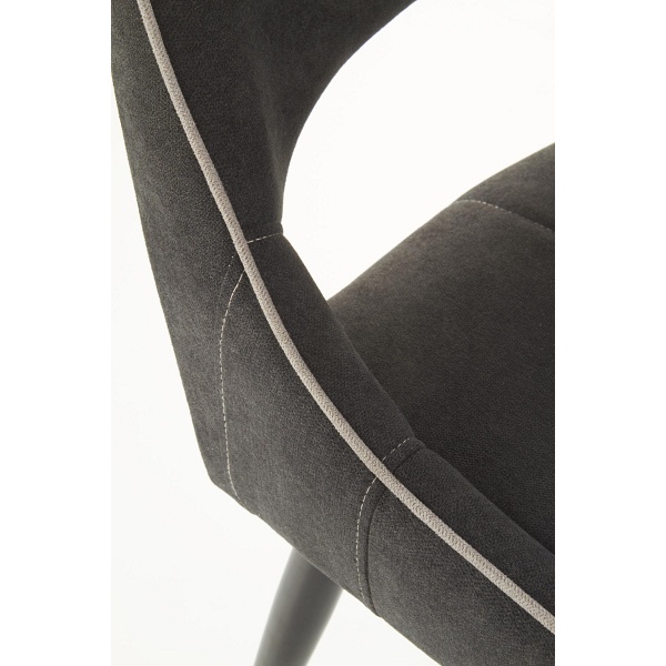 Krzesło K369 ciemny popiel - Halmar