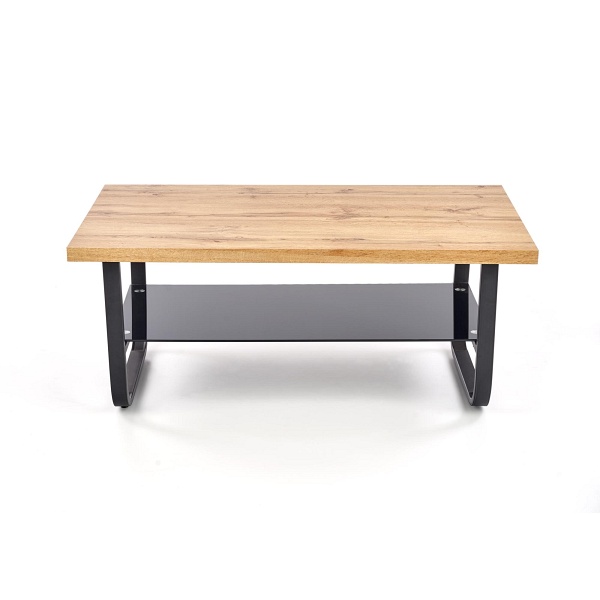 Ława ESPINOZA PROSTOKĄT czarny / naturalny - Halmar