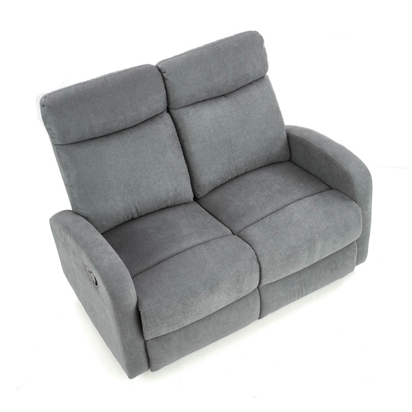 Sofa OSLO 2S, 2S ciemny popiel - Halmar