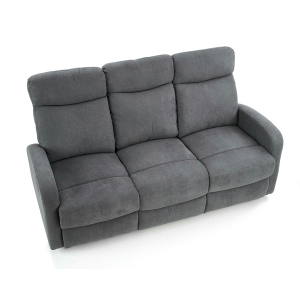 Sofa OSLO 3S, 3S ciemny popiel - Halmar