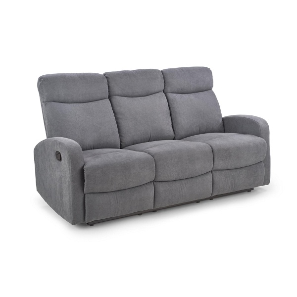 Sofa OSLO 3S, 3S ciemny popiel - Halmar