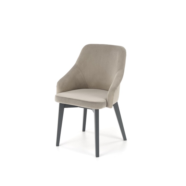 Krzesło TOLEDO 2 grafitowy / tap. Solo 265 - Halmar