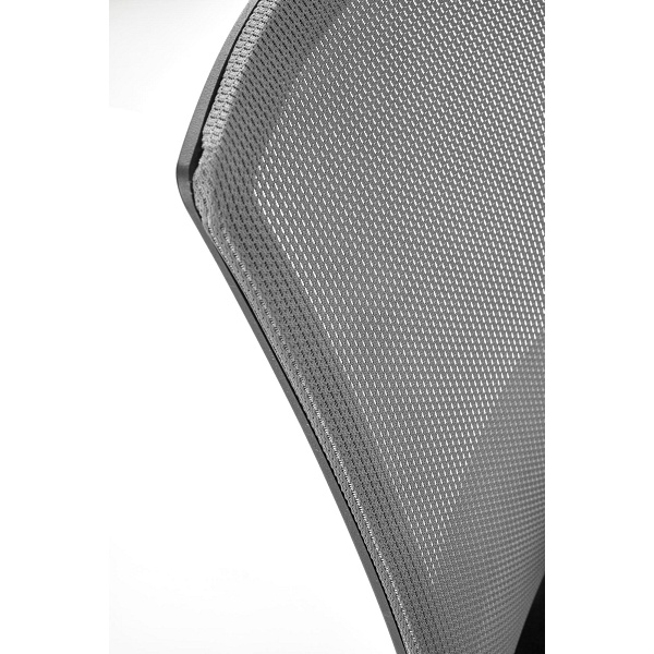 Fotel MAURO pracowniczny czarny / popiel - Halmar