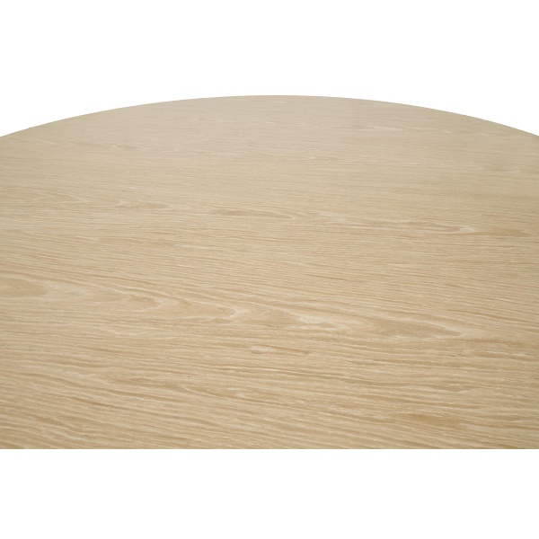 Stół NICOLAS okrągły dąb naturalny - Halmar