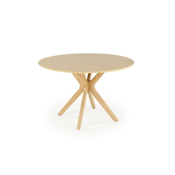 Stół NICOLAS okrągły dąb naturalny - Halmar