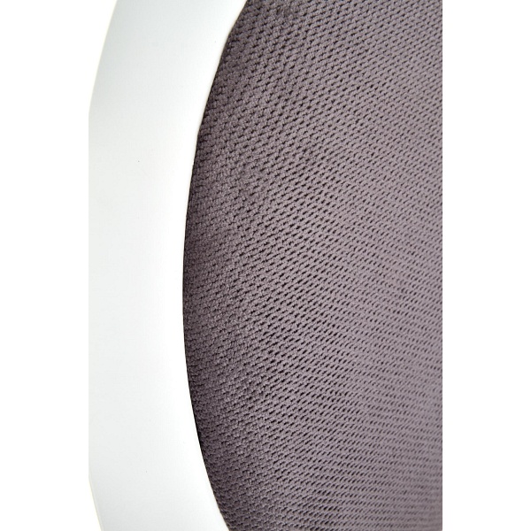 Krzesło BAROCK biały / popielaty - Halmar