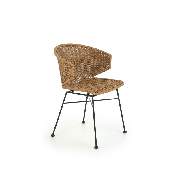 Krzesło K407 naturalny / czarny - Halmar