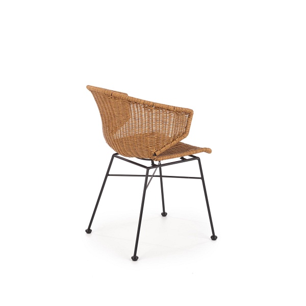 Krzesło K407 naturalny / czarny - Halmar