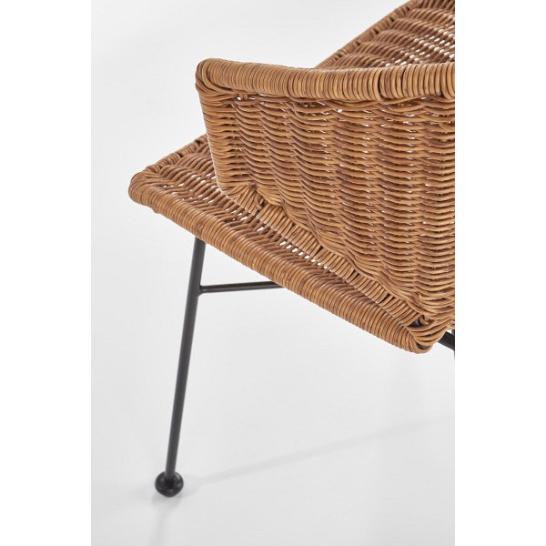 Krzesło K407 naturalny / czarny - Halmar