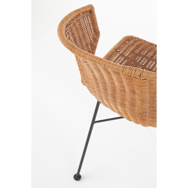 Krzesło K407 naturalny / czarny - Halmar