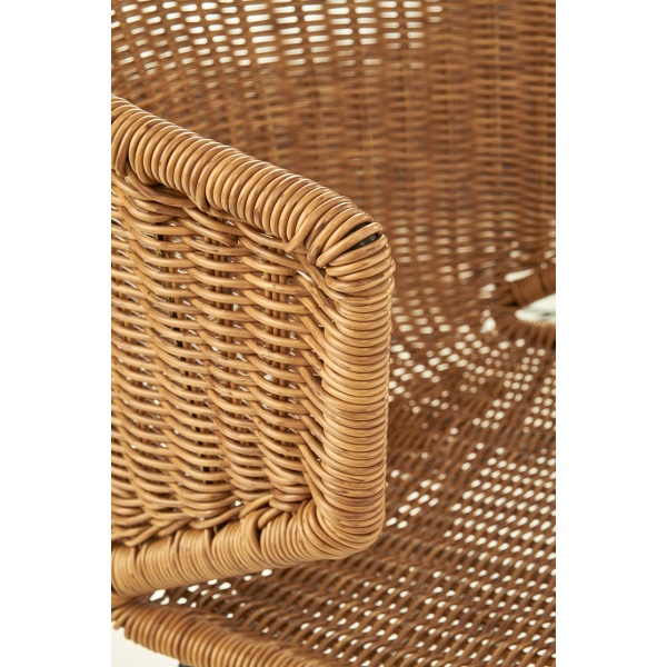 Krzesło K407 naturalny / czarny - Halmar