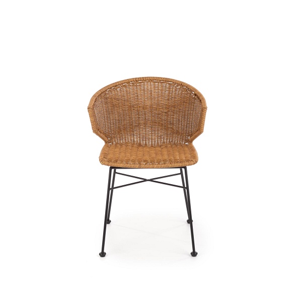 Krzesło K407 naturalny / czarny - Halmar