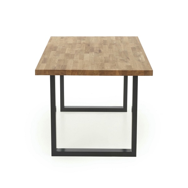 RADUS 160x90 drewno lite - dębowe kolor: dąb naturalny - Halmar