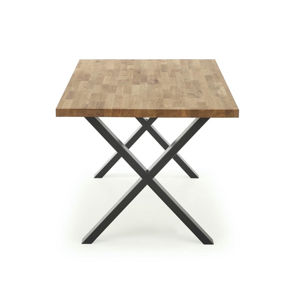 APEX 160x90 drewno lite - dębowe kolor: dąb naturalny - Halmar