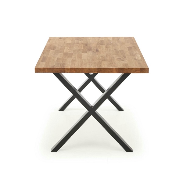 APEX 160x90 drewno lite - dębowe kolor: dąb naturalny - Halmar